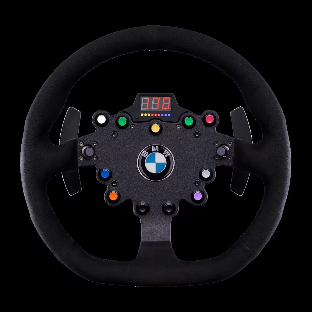 ClubSport Steering Wheel BMW M3 GT2 V2 + QR2 Pro Wheel-side